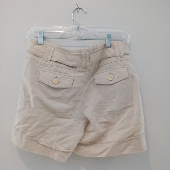 NWOT Ann Taylor Linen Cotton Shorts - Sz 2 - Picture 2 of 4